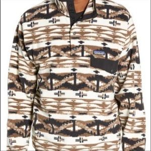 Patagonia Snap-T Synchilla Shepard Knit/Birch White